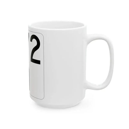 Idaho 72 (Idaho) (Road Sign) White Coffee Mug - Go Mug Yourself