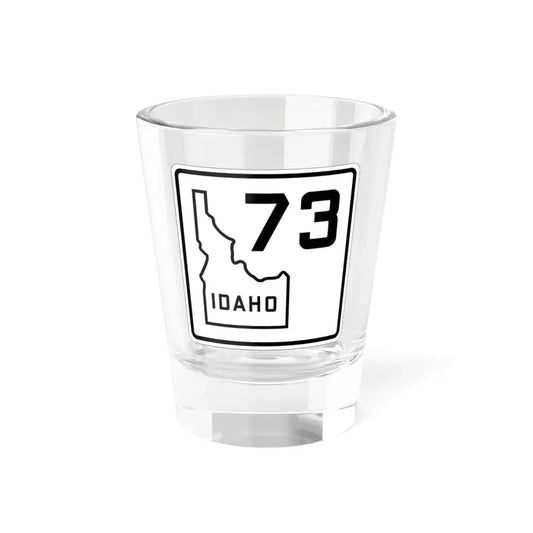 Idaho 73 1930 (Idaho) (Road Sign) Shot Glass 1.5oz 1.5oz - Go Mug Yourself