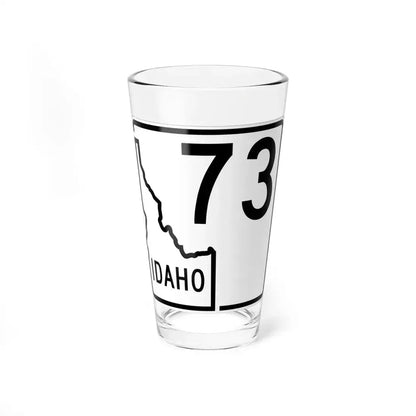 Idaho 73 1955 (Idaho) (Road Sign) Pint Glass 16oz 16oz - Go Mug Yourself