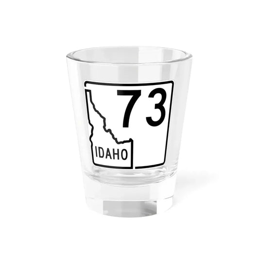 Idaho 73 1955 (Idaho) (Road Sign) Shot Glass 1.5oz 1.5oz - Go Mug Yourself