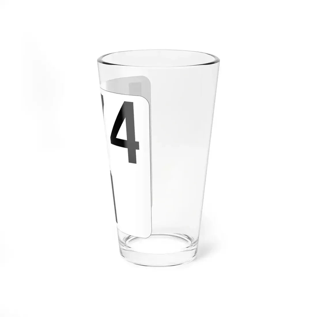 Idaho 74 (Idaho) (Road Sign) Pint Glass 16oz - Go Mug Yourself