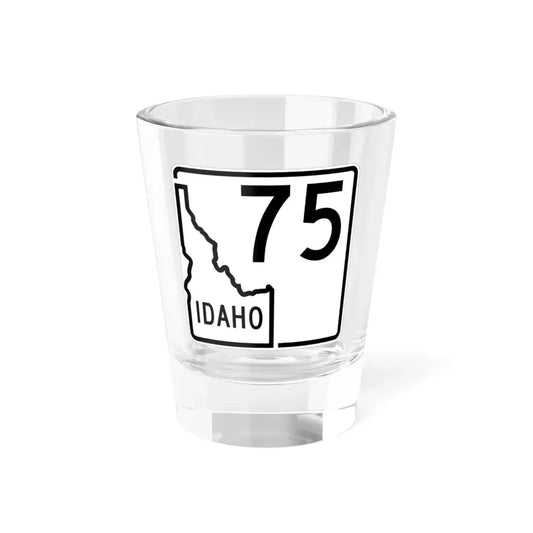 Idaho 75 1955 (Idaho) (Road Sign) Shot Glass 1.5oz 1.5oz - Go Mug Yourself