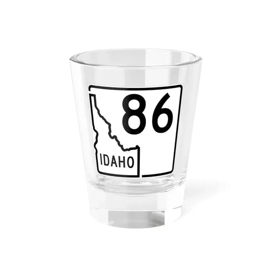 Idaho 86 1955 (Idaho) (Road Sign) Shot Glass 1.5oz 1.5oz - Go Mug Yourself