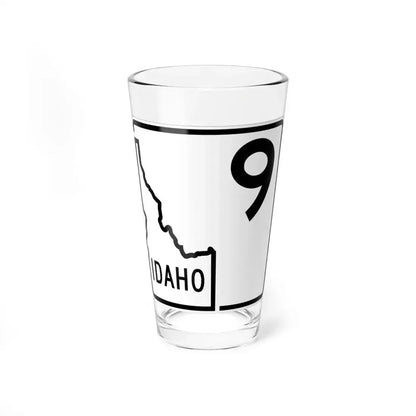 Idaho 9 1955 (Idaho) (Road Sign) Pint Glass 16oz 16oz - Go Mug Yourself
