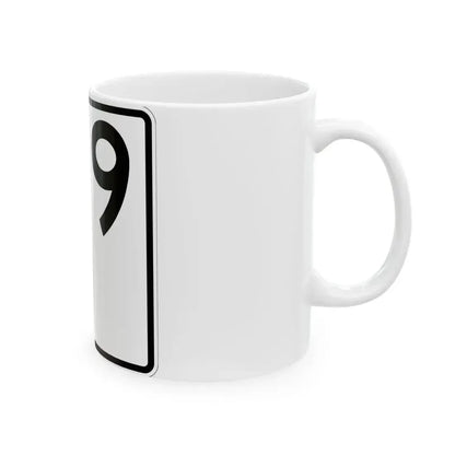 Idaho 9 1955 (Idaho) (Road Sign) White Coffee Mug - Go Mug Yourself