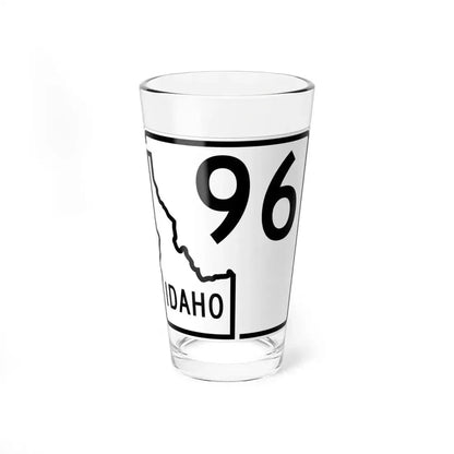 Idaho 96 1955 (Idaho) (Road Sign) Pint Glass 16oz 16oz - Go Mug Yourself