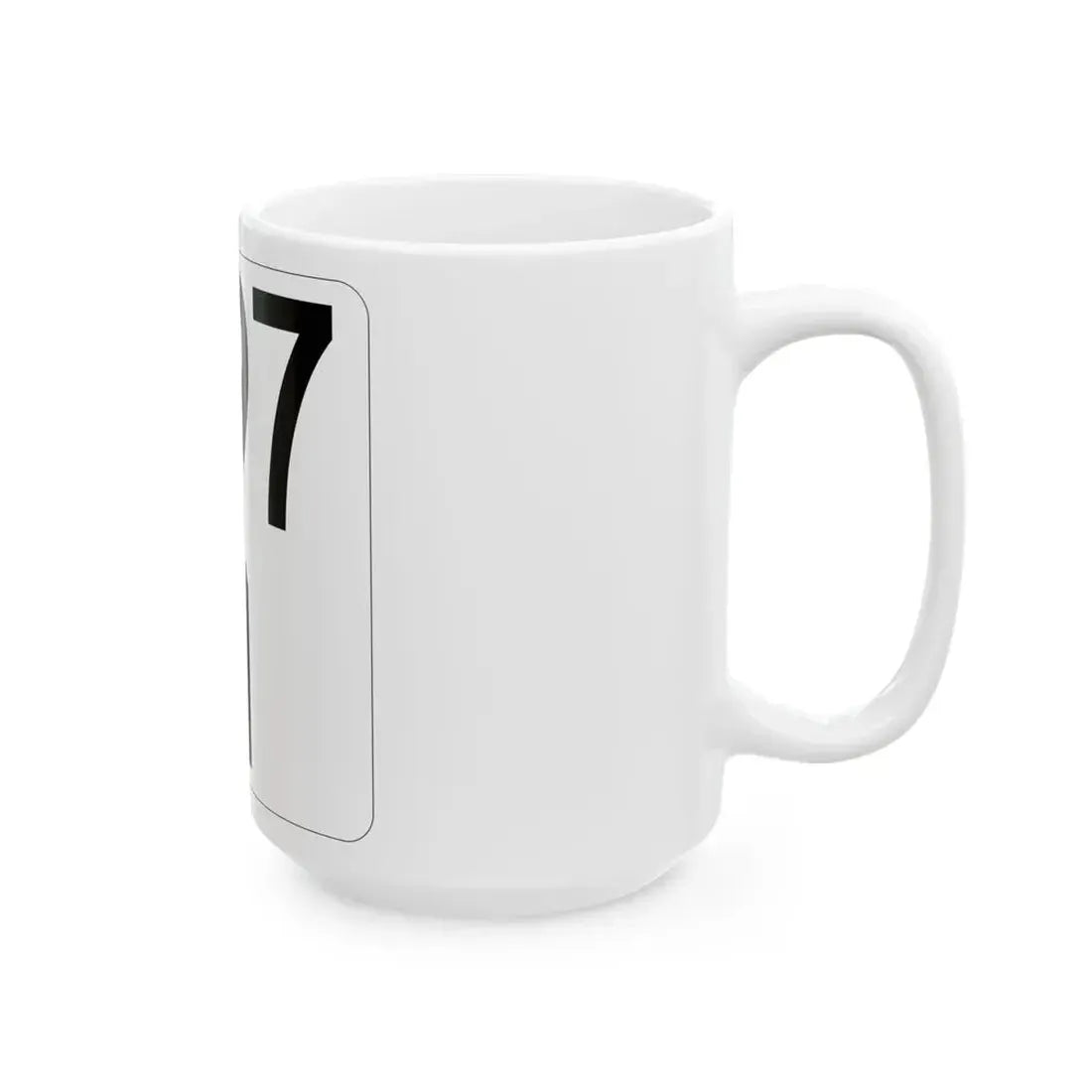 Idaho 97 (Idaho) (Road Sign) White Coffee Mug - Go Mug Yourself