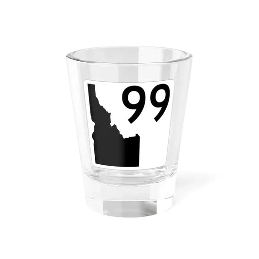 Idaho 99 (Idaho) (Road Sign) Shot Glass 1.5oz 1.5oz - Go Mug Yourself