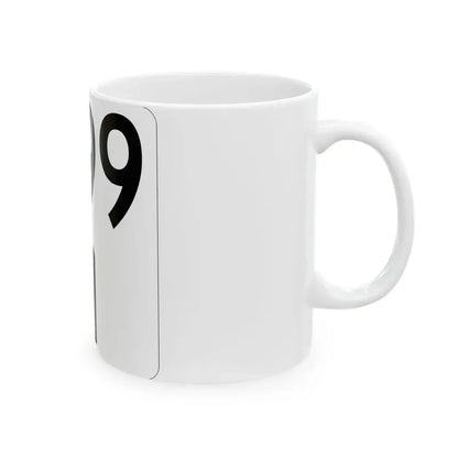 Idaho 99 (Idaho) (Road Sign) White Coffee Mug - Go Mug Yourself