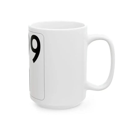 Idaho 99 (Idaho) (Road Sign) White Coffee Mug - Go Mug Yourself
