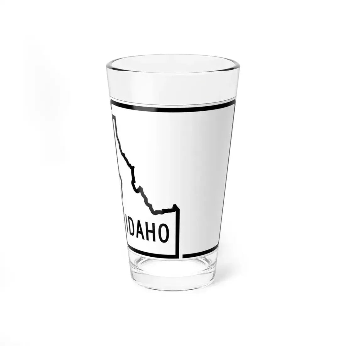 Idaho blank 1955 (Idaho) (Road Sign) Pint Glass 16oz 16oz - Go Mug Yourself