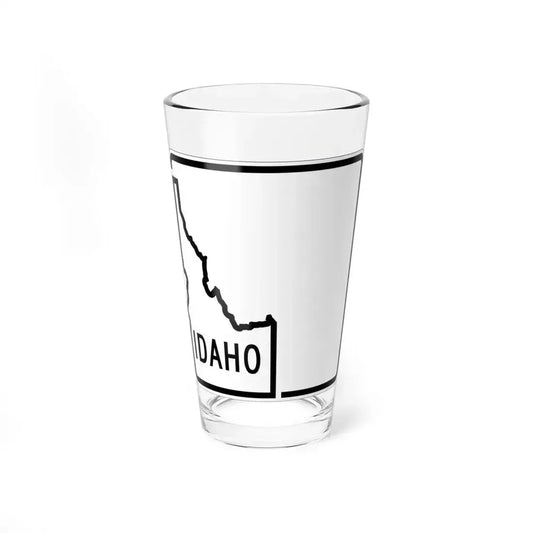 Idaho blank 1955 (Idaho) (Road Sign) Pint Glass 16oz 16oz - Go Mug Yourself