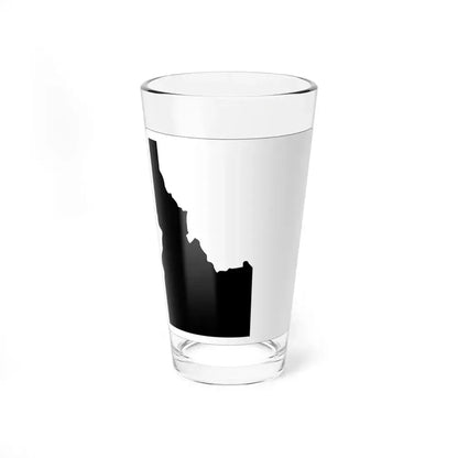 Idaho blank (Idaho) (Road Sign) Pint Glass 16oz 16oz - Go Mug Yourself