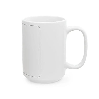 Idaho blank wide (Idaho) (Road Sign) White Coffee Mug - Go Mug Yourself