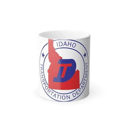Idaho Department of Transportation - Color Changing Coffee Mug 11oz - Go Mug Yourself