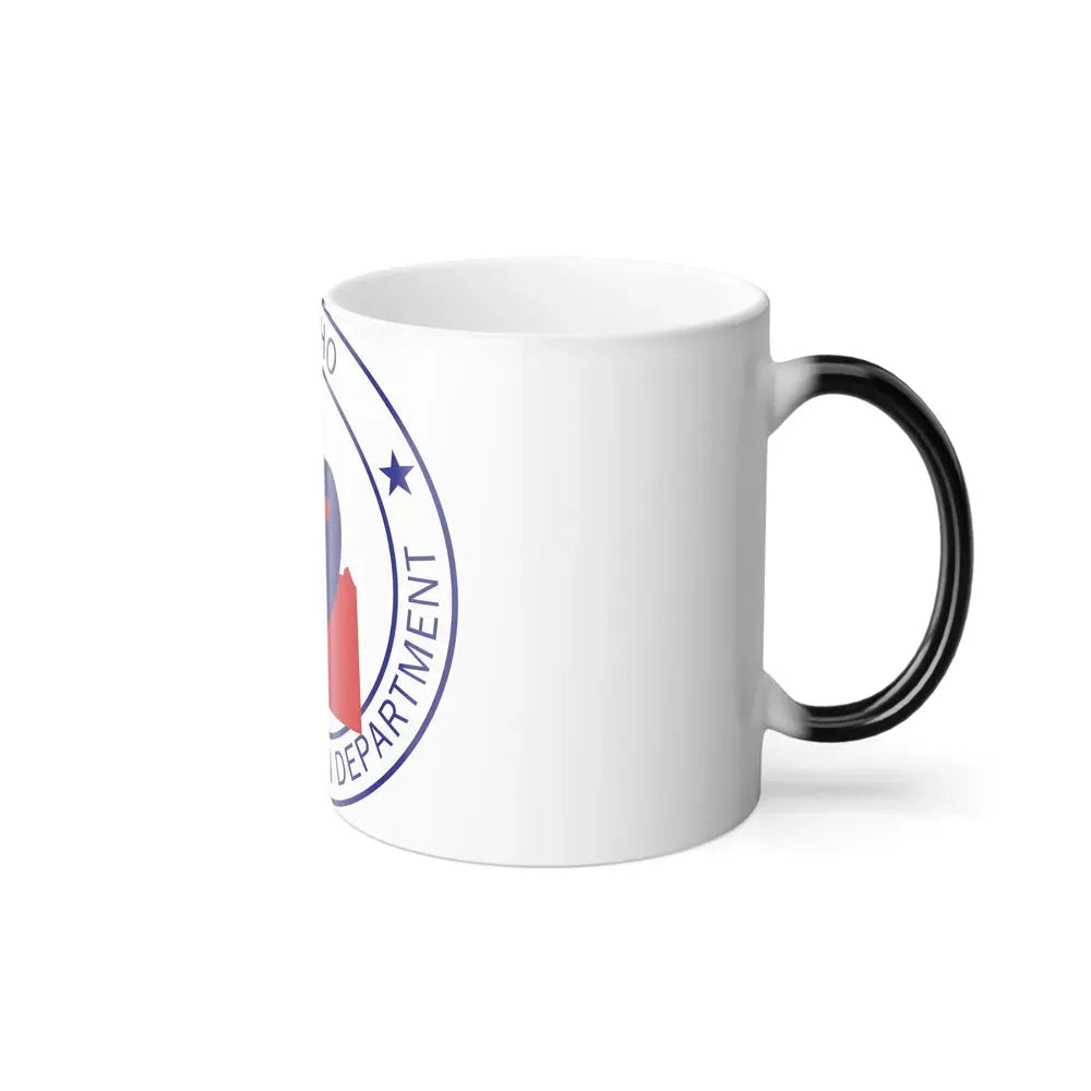 Idaho Department of Transportation - Color Changing Coffee Mug - Go Mug Yourself