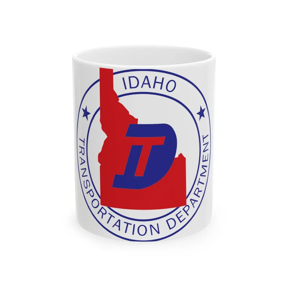 Idaho Department of Transportation - White Coffee Mug-11oz-Go Mug Yourself