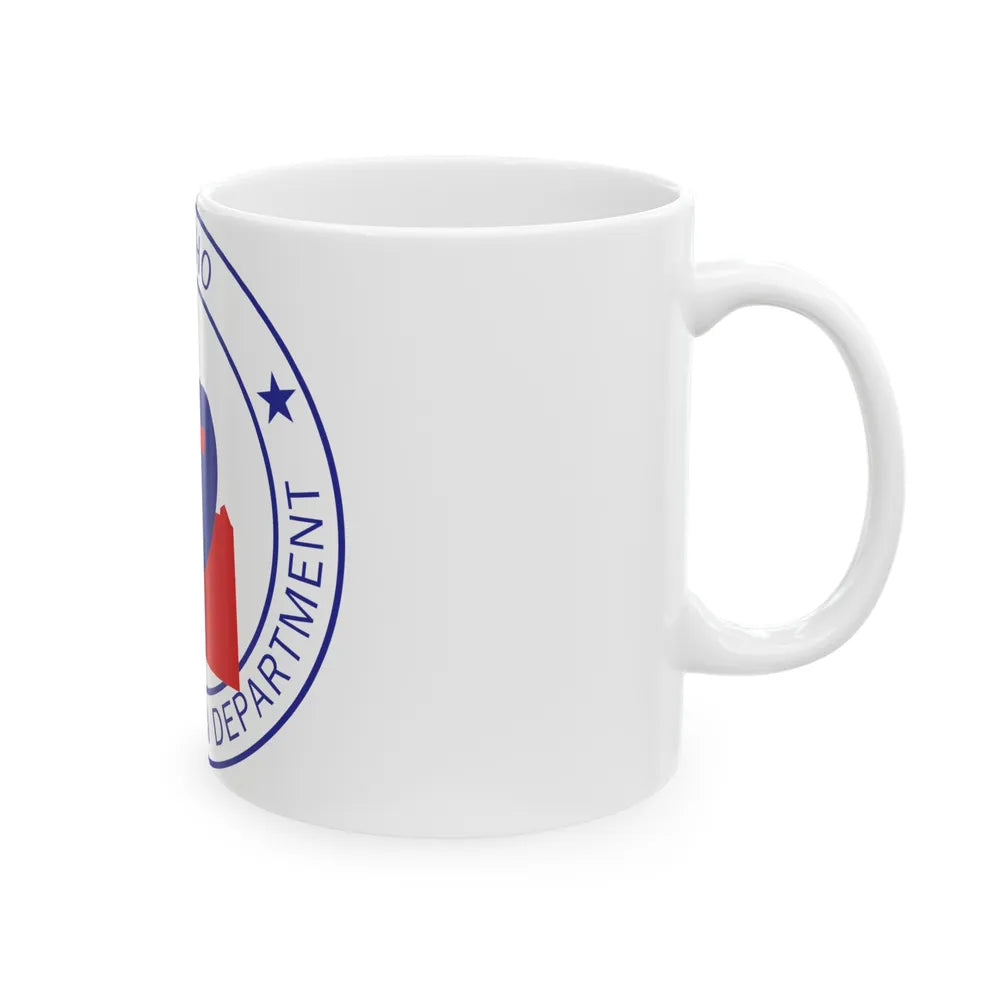 Idaho Department of Transportation - White Coffee Mug-Go Mug Yourself