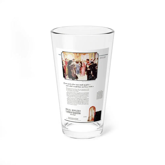 Ideal Boilers ad, Town & Country, Nov. 1, 1924 - Pint Glass 16oz 16oz - Go Mug Yourself