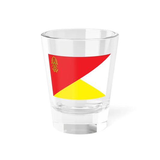 Identification Flag Thai Army Battalion Artillery (Thailand) Shot Glass 1.5oz 1.5oz - Go Mug Yourself