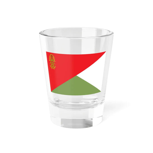 Identification Flag Thai Army Battalion Development (Thailand) Shot Glass 1.5oz 1.5oz - Go Mug Yourself