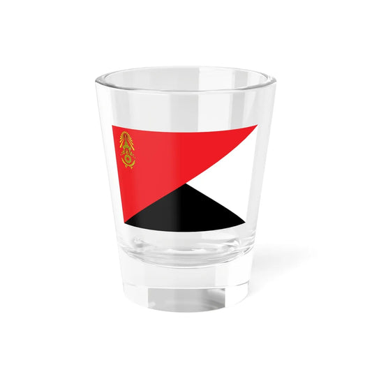 Identification Flag Thai Army Battalion Engineer (Thailand) Shot Glass 1.5oz 1.5oz - Go Mug Yourself