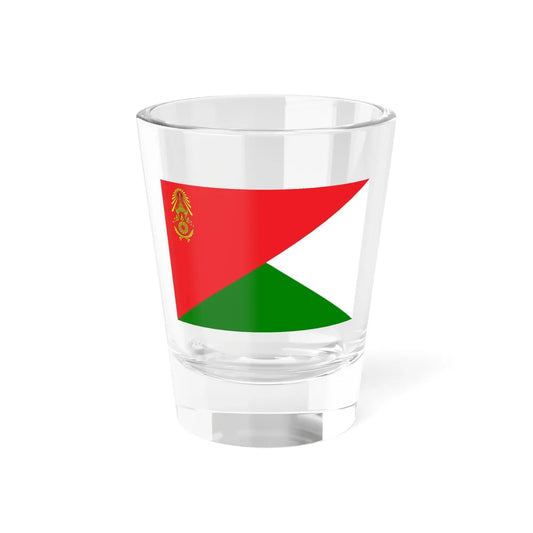 Identification Flag Thai Army Battalion Medical (Thailand) Shot Glass 1.5oz 1.5oz - Go Mug Yourself
