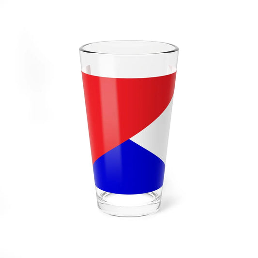 Identification Flag Thai Army Battalion Military Police (Thailand) Pint Glass 16oz 16oz - Go Mug Yourself