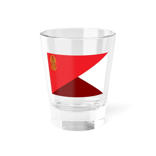 Identification Flag Thai Army Battalion Transport (Thailand) Shot Glass 1.5oz 1.5oz - Go Mug Yourself