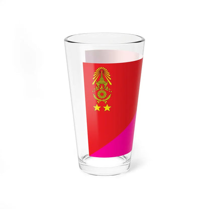 Identification Flag Thai Army Division (Thailand) Pint Glass 16oz - Go Mug Yourself