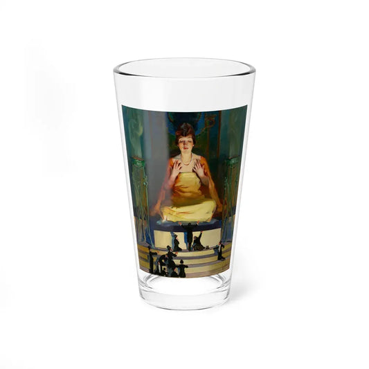 Idol Worship, Judge magazine cover, May 8, 1915 - Pint Glass 16oz 16oz - Go Mug Yourself