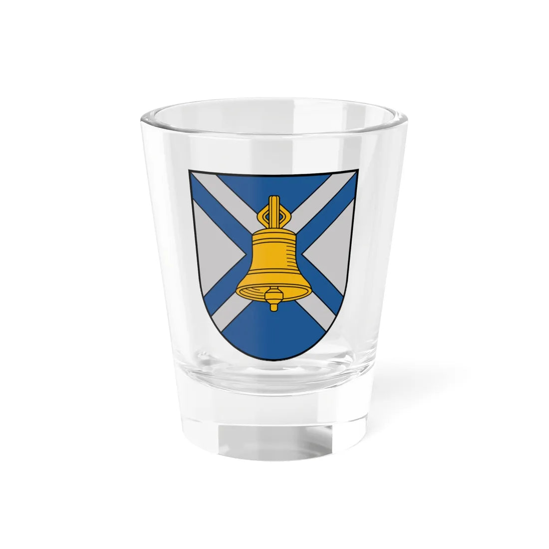 Iecavas pilsētas ģerbonis (Latvia) (Coat of Arms) Shot Glass 1.5oz 1.5oz - Go Mug Yourself