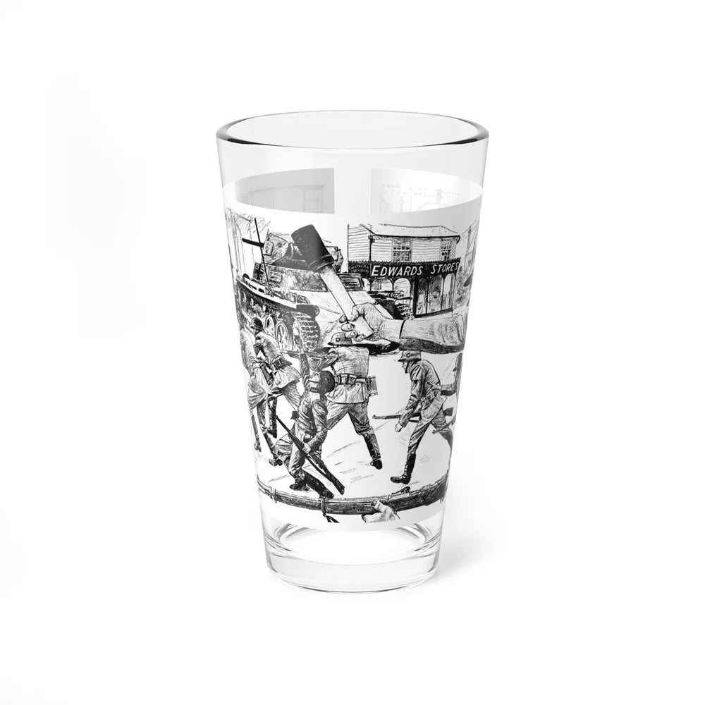 If Hitler Had Invaded England by C. S. Forester, The Saturday Evening Post, 1960 - Pint Glass 16oz-16oz-Go Mug Yourself