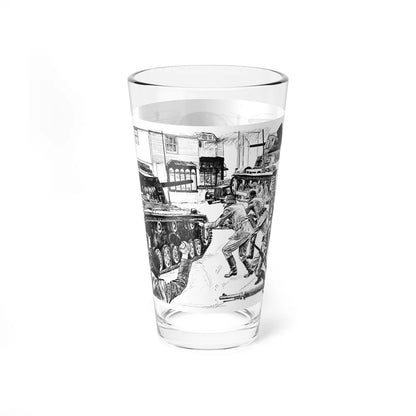 If Hitler Had Invaded England by C. S. Forester, The Saturday Evening Post, 1960 - Pint Glass 16oz-Go Mug Yourself