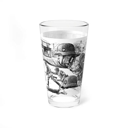 If Hitler Had Invaded England by C. S. Forester, The Saturday Evening Post, 1960 - Pint Glass 16oz-Go Mug Yourself