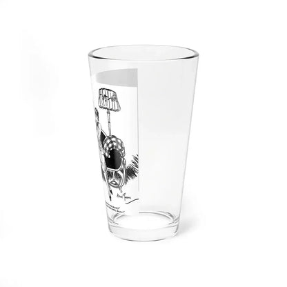 If I stole a kiss..., Happy Magazine, 1925 - Pint Glass 16oz - Go Mug Yourself