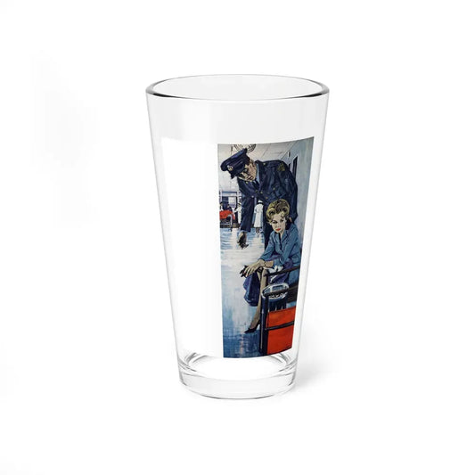 If She Should Die..., Chatelaine, February 1961 - Pint Glass 16oz 16oz - Go Mug Yourself