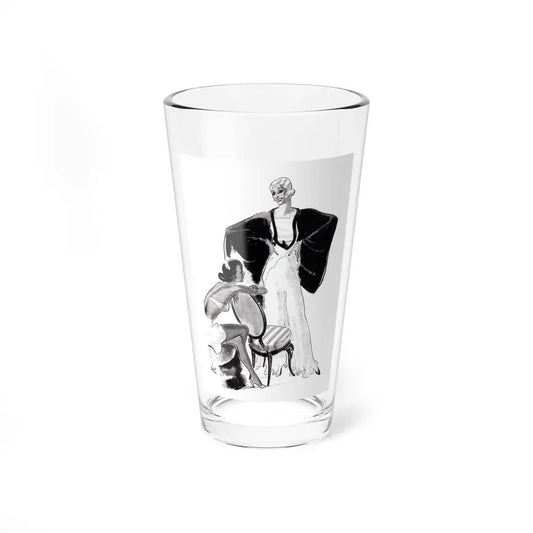 If that's Pink Tooth Brush, Cosmopolitan, January 1933 - Pint Glass 16oz 16oz - Go Mug Yourself