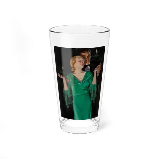 If We Had the Dole, American Magazine cover, 1931 - Pint Glass 16oz 16oz - Go Mug Yourself
