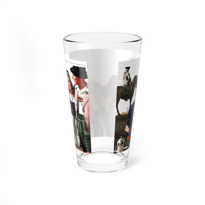 If You Want Me... (2), The American Magazine, September 1938 - Pint Glass 16oz-Go Mug Yourself