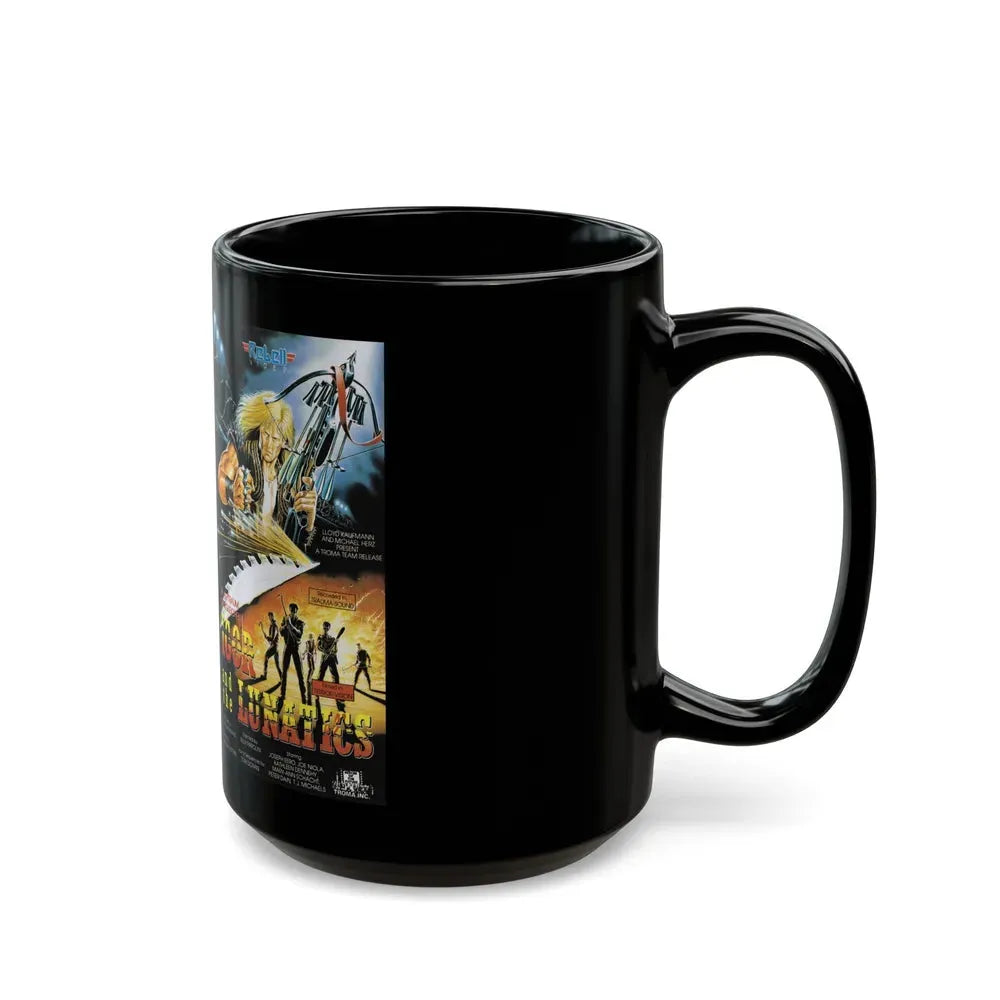 IGOR AND THE LUNATICS (VHS COVER) - Black Coffee Mug - Go Mug Yourself