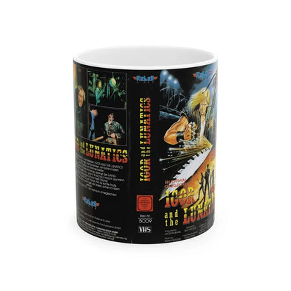 IGOR AND THE LUNATICS (VHS COVER) - White Coffee Mug 11oz - Go Mug Yourself