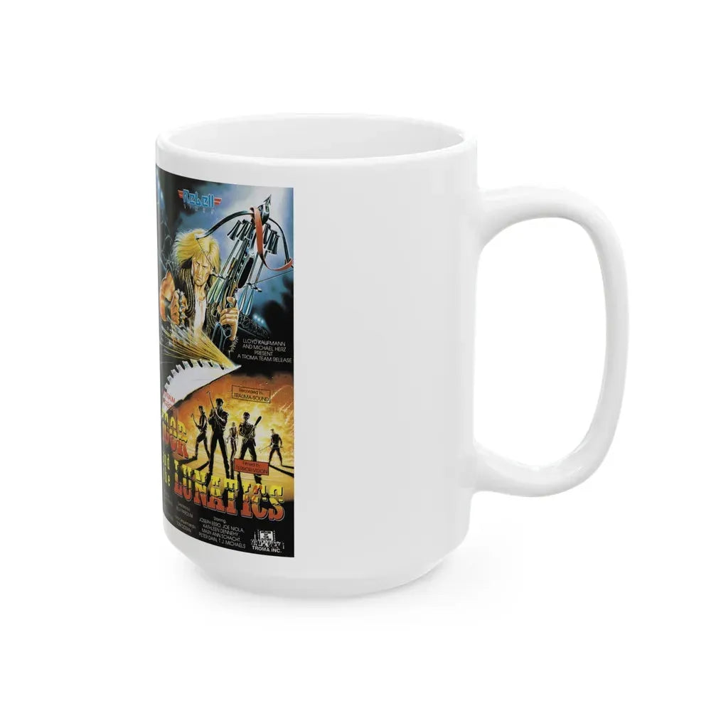 IGOR AND THE LUNATICS (VHS COVER) - White Coffee Mug - Go Mug Yourself