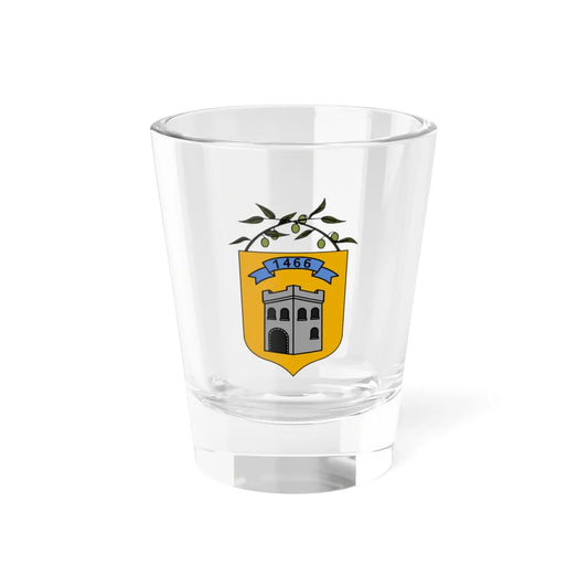 Igrane coat of arms (Croatia) (Coat of Arms) Shot Glass 1.5oz 1.5oz - Go Mug Yourself