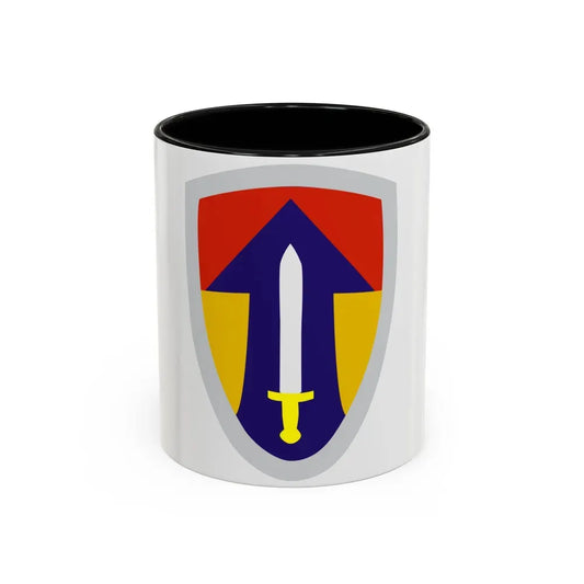 II Field Force Vietnam (U.S. Army) Accent Coffee Mug 11oz Black - Go Mug Yourself