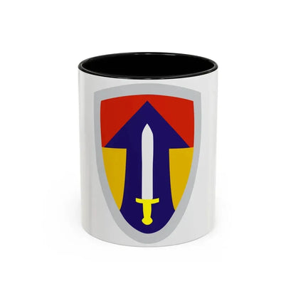 II Field Force Vietnam (U.S. Army) Accent Coffee Mug 11oz Black - Go Mug Yourself
