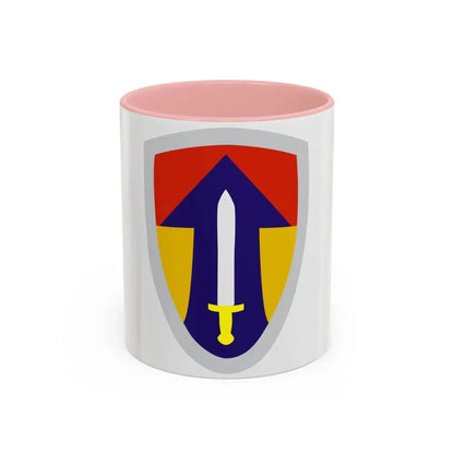 II Field Force Vietnam (U.S. Army) Accent Coffee Mug 11oz Pink - Go Mug Yourself