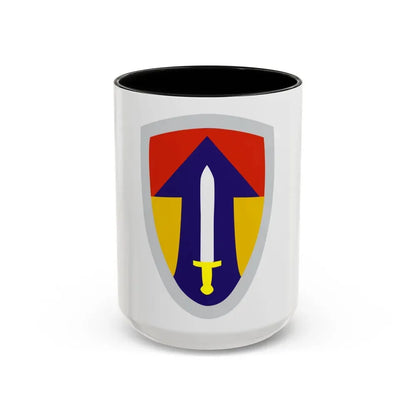 II Field Force Vietnam (U.S. Army) Accent Coffee Mug 15oz Black - Go Mug Yourself
