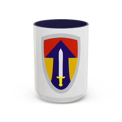 II Field Force Vietnam (U.S. Army) Accent Coffee Mug 15oz Navy - Go Mug Yourself