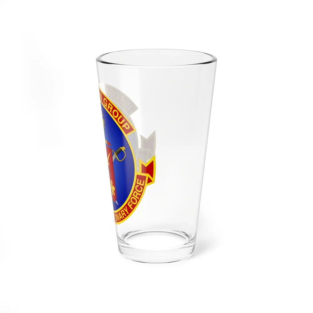 II Marine Expeditionary Force MEF Information Group (USMC) Pint Glass 16oz-Go Mug Yourself